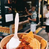 Sweet potato chili  at Bambule's Chili in Cologne