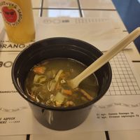 Daily soup (Green borsh) at Orang+Utan - Symona Petlyury in Kyiv