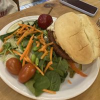 Happy Hippy Burger  at Rocking V Cafe in Kanab