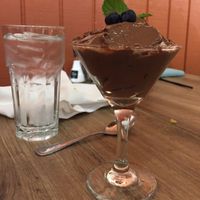 chocoholic dessert (vegan) at Rocking V Cafe in Kanab