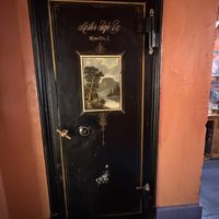 What a great old door 😍🤩  at Rocking V Cafe in Kanab