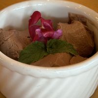 Mousse au chocolat  at Rocking V Cafe in Kanab