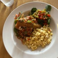 Polenta Bowl  at Rocking V Cafe in Kanab