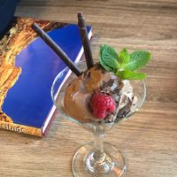 Vegan muss 😍 at Rocking V Cafe in Kanab