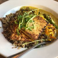 Vegan curry 🌱 at Rocking V Cafe in Kanab