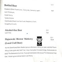 Menu 7 of 8, July 2021 at Niezapominajka in Hajnowka