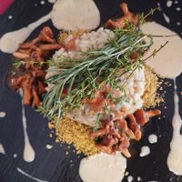 Mushroom Risotto at Haider in Pollau