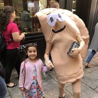 Pasty man #Veganuary at Hanley's Cornish Pasties in Dublin