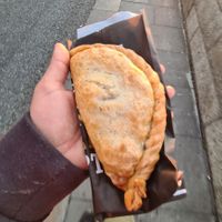 Mexican vegan tempanada at Hanley's Cornish Pasties in Dublin