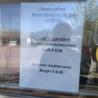 Tagesempfehlung vegan  at Moni's Eck in Techendorf
