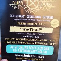 take away menu at INdER BURG in Klosterneuburg