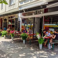 Outside of Babel at Babel in Berlin