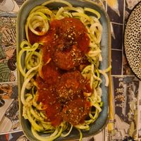 Eggplant meatballs at Barallocas in Pontevedra