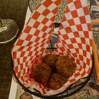 Croquettes at Barallocas in Pontevedra