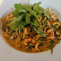 Courgette Spaghetti Peanut Curry at Vital Meals in Dusseldorf