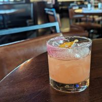 Strawberry smokeshow margarita at Earls Kitchen + Bar in Lone Tree