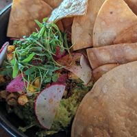 Vegan Mexican street corn at Earls Kitchen + Bar in Lone Tree