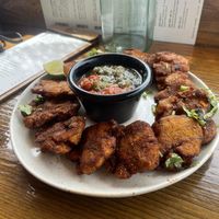 Plantain chips   at Reposados Tacos y Tequila in Golden