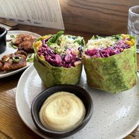 Cauli burrito   at Reposados Tacos y Tequila in Golden