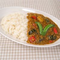 Vegan keema curry at Chikashoku Sakura in Tokyo