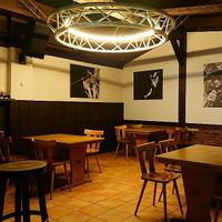 Inside at Steini's T-Bar in Dusseldorf