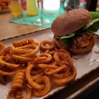 Lentilburger at Schmausers in Gaggenau