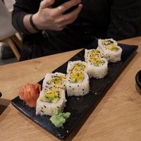 Maki with mango sauce at Pho Ever - Donauplex in Vienna