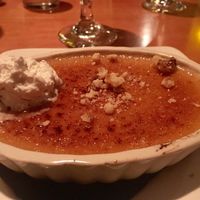 V Sweet potato creme brûlée  at The Cellar in Corning