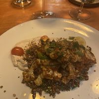 Harissa Cauliflowerr  at The Cellar in Corning