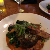 Ancient Grains with Tofu Chorizo at The Cellar in Corning