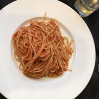 Spaghetti Pomodoro  at Maga Magò in Jesolo