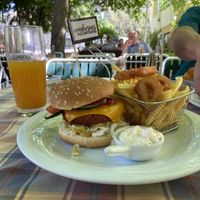 vegan HabsBurger  at Gasthaus Trat in Klosterneuburg