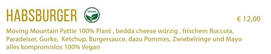 Habsburger at Gasthaus Trat in Klosterneuburg