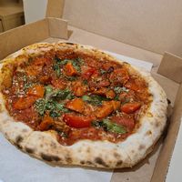 Vegan margarita at Dough & Oil in Shrewsbury