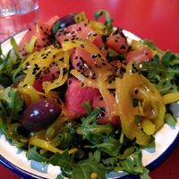 House salad without cheese at Dough & Oil in Shrewsbury