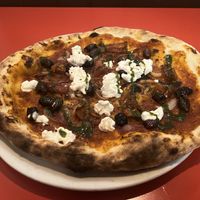 Vegan Al Fresco pizza  at Dough & Oil in Shrewsbury