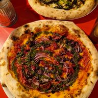 Al Fresco, very tasty! at Dough & Oil in Shrewsbury