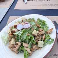 Cesar salad   at La Pentola in Makarska