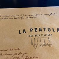 Tovaglietta all’italiana  at La Pentola in Makarska