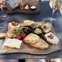 Vegan tapas  at La Pentola in Makarska