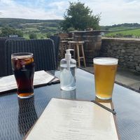 Beautiful surroundings if you’re lucky enough to get good weather. at The Blind Bull in Buxton