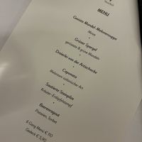 6 Gang Menü  at Vestibül in Vienna