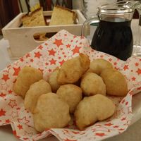 Pittule at Osteria Le Volte  in Lecce