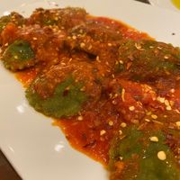 Vegan ravioli (I added the chili flake) at Piattini in Boston