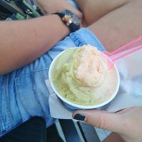 Nice celery and lime, melon  at Lagelaterianaturale Orazio 1974 in Maglie