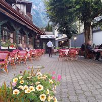 Terrace at Da Sina in Wengen