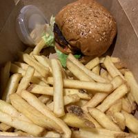 miami burger  at Plantopia in St Albans