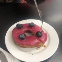 Blueberry Lemon Doughnut   at Donut Villa Diner in Malden