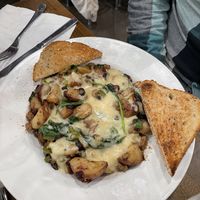 Vegan tofu scramble   at Donut Villa Diner in Malden