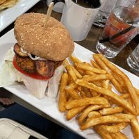 Chickn bacon ranch sandwich  at Donut Villa Diner in Malden